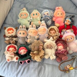 Pop Mart Skullpanda Labubu Adorable Plush Doll Collection Lot